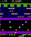 Jugar 'Frogger'